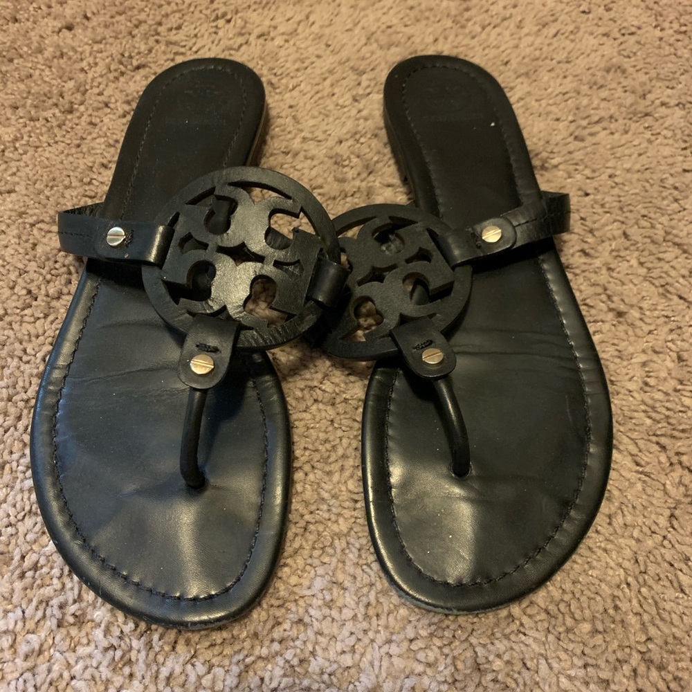 Black Tory Burch sandals